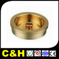 Latão de cobre de bronze torneamento de torno CNC usinagem de peças para máquina